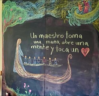 Niños aprendiendo en Andes Waldorf